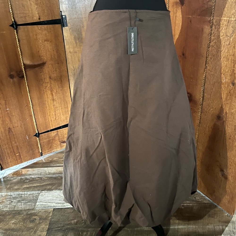 Puffball Maxi Skirt